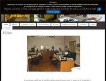 Tablet Screenshot of carrozzeriavalceresio.it